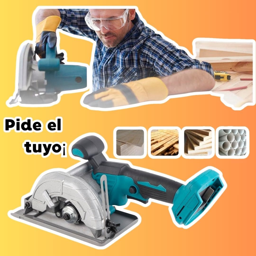Sierra Circular Inalámbrica - Corta con precisión sin cables ni límites
