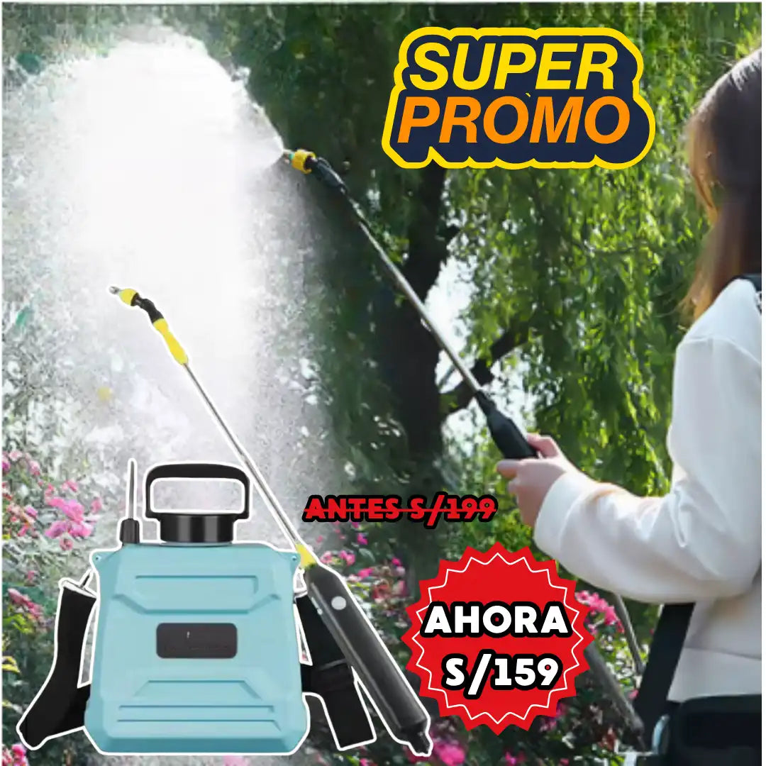 Fumigadora portátil recargable premium