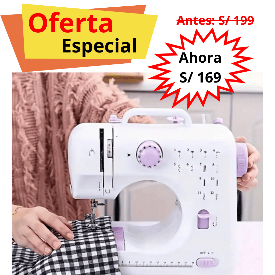 MAQUINA DE COSER PREMIUM PORTATIL