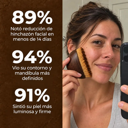 Cepillo Facial Para Masajes de Drenaje Linfático