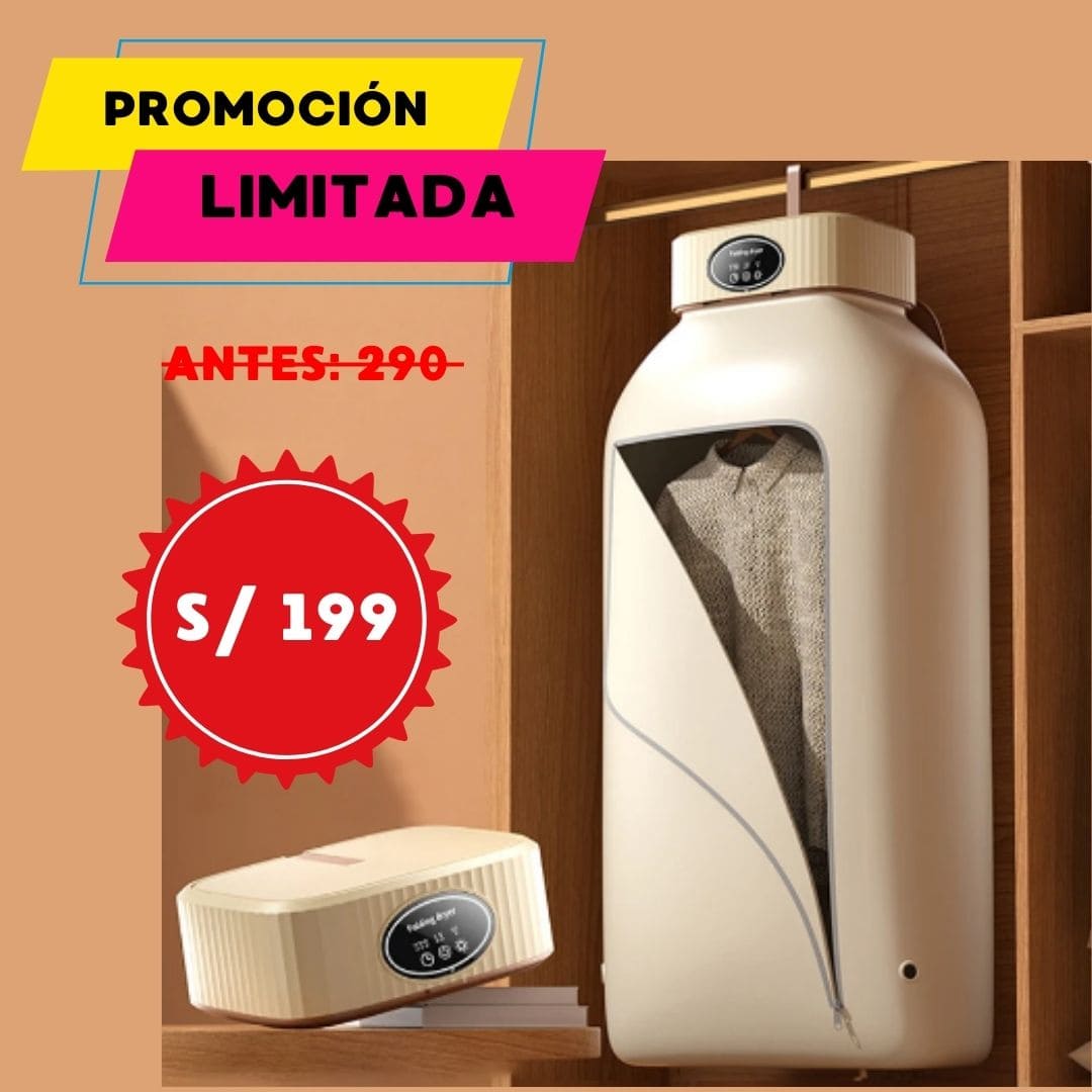 SECADORA DE ROPA PREMIUM PORTATIL