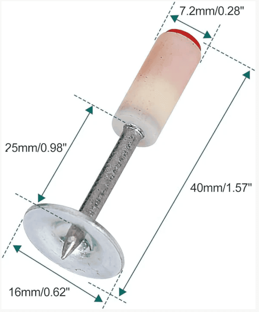 CLAVOS REMACHE 2 EN 1 x 200 UND